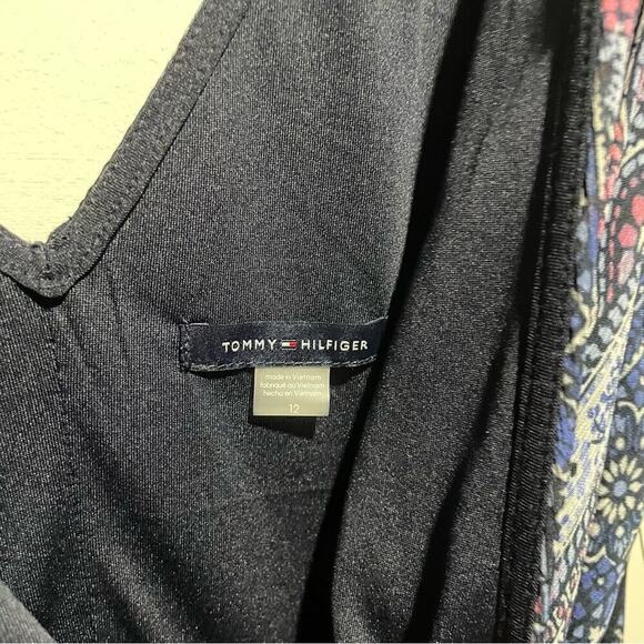 Tommy Hilfiger - Elegant Blue Paisley Wrap Dress New with Tag - Picture 4 of 8